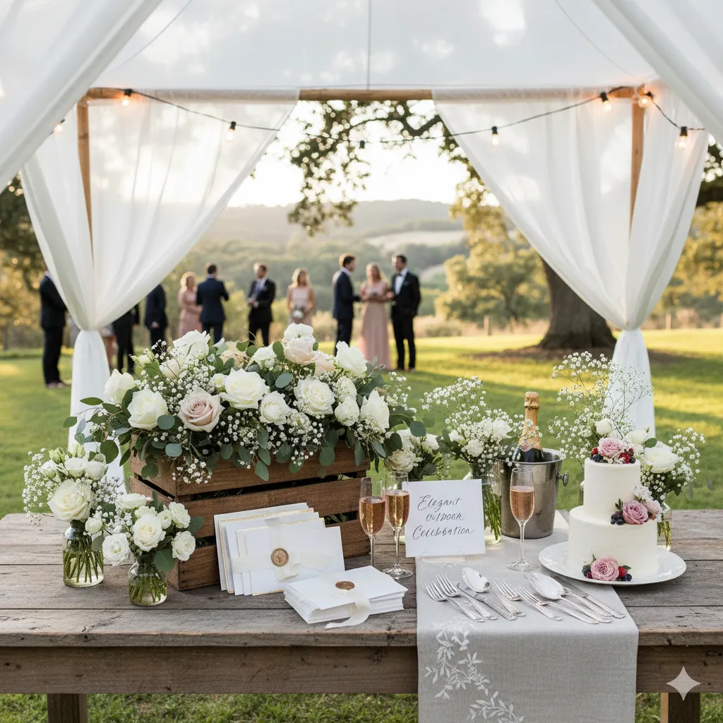 Elegant Outdoor Package - Medium wedding celebration
