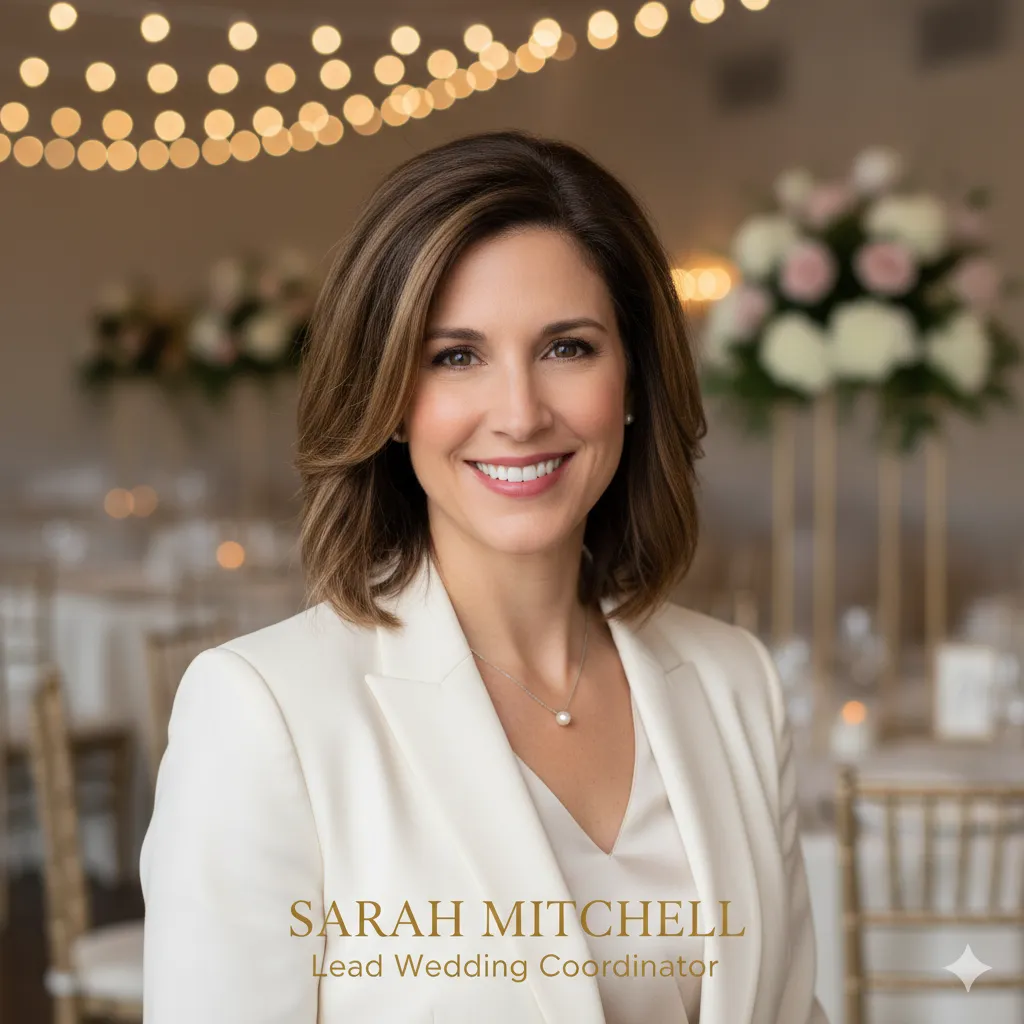 Sarah Mitchell - Lead Wedding Coordinator