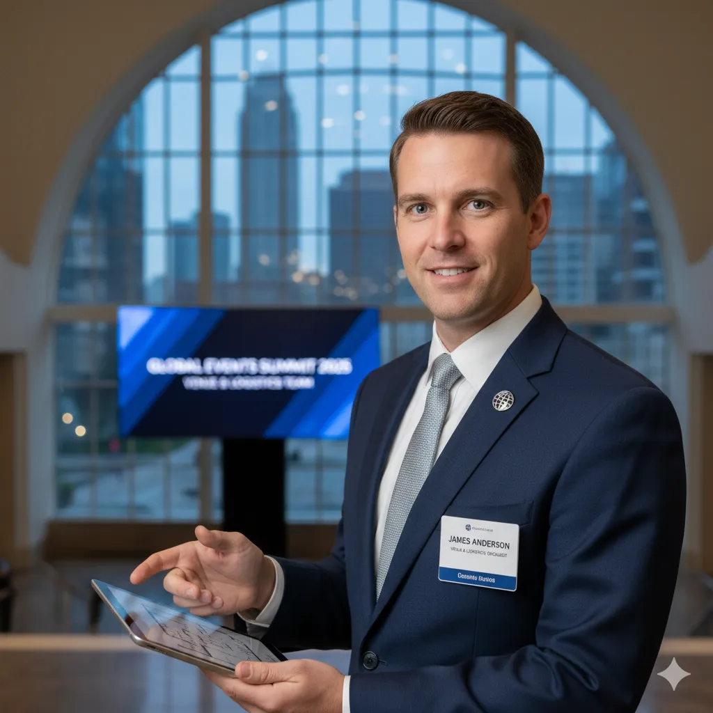 James Anderson - Venue & Logistics Specialist